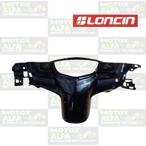 COBERTOR VELOCIMETRO LX110 NEGRO CABALLITO LONCIN