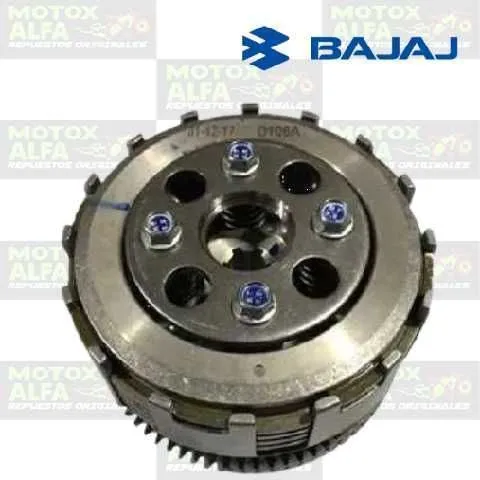 PLATO EMBRAGUE COMPLETO NS150 DISCOVER150 75T 122MM PULSAR ORIGINAL BAJAJ JE551411 10132.115-GEN