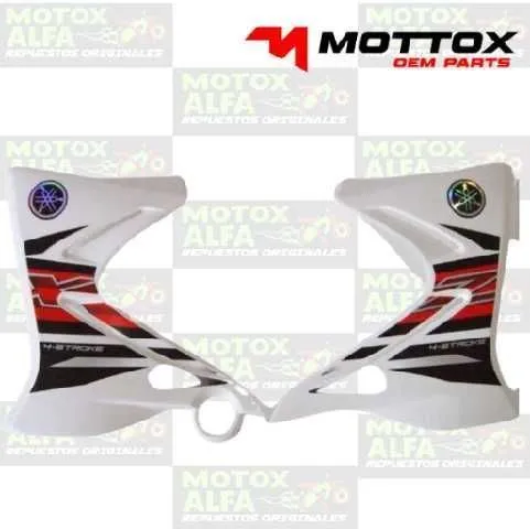 CUBRETANQUE XTZ125 BLANCO YAMAHA MOTTOX M01363