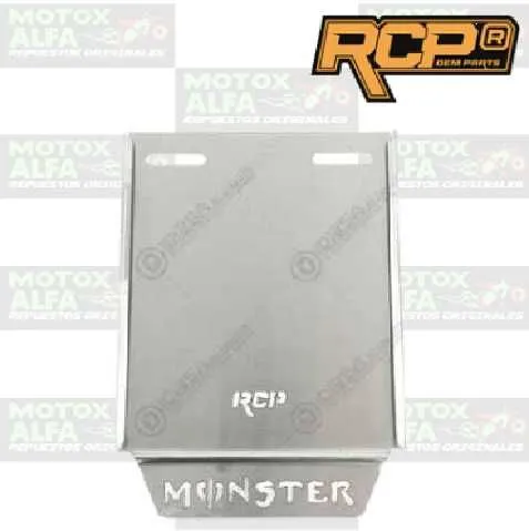 PROTECTOR PLACA ACERO INOXIDABLE MONSTER RCP GPP00032