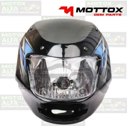 MASCARILLA COMPLETA CT125 NEGRO AZUL MOTTOX P11254