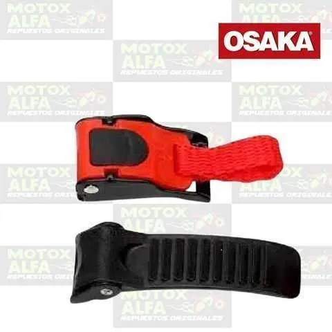 BROCHE CASCO ICH NEGRO ROJO OSAKA 1032