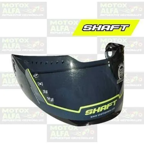 VISOR CASCO SHAFT SH3700 DV PEAK NEGRO ABATIBLE VIS SHA 37002