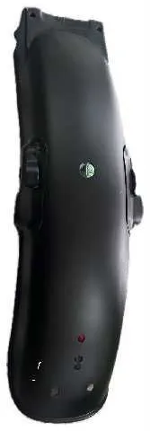 GUARDAFANGO POSTERIOR METALICO NEGRO DK 