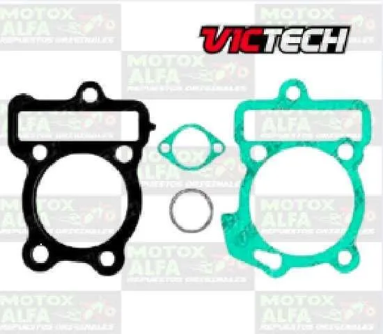 KIT 1/2 EMPAQUE NS160 PULSAR AS160 NACIONAL VICTHEC 4143