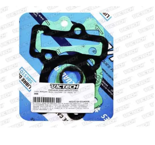 KIT 1/2 EMPAQUE BM100 CT100 DISCOVER100 PLATINA100 MODERNA CT125UG BAJAJ PULSAR NACIONAL VICTECH 3598