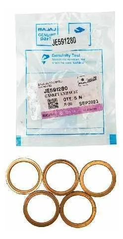 EMPAQUE FUEGO PLATINA100 DISCOVER125 ST BOXER150 ORIGINAL BAJAJ  JE591280 10120.109-GEN