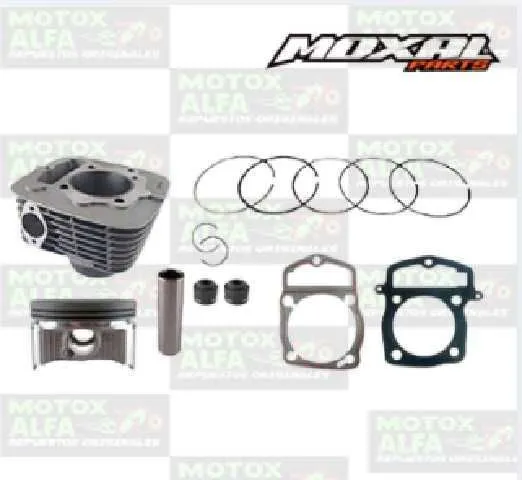 KIT CILINDRO CB250 SKR250 250CC 65.5MM CRF230 GRIS RATA MOXAL 06.050.0011
