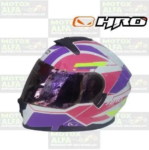 CASCO ABATIBLE HRO LAZZARD BLANCO FUCSIA 3440DV TL 146311 CASHRO00135-L