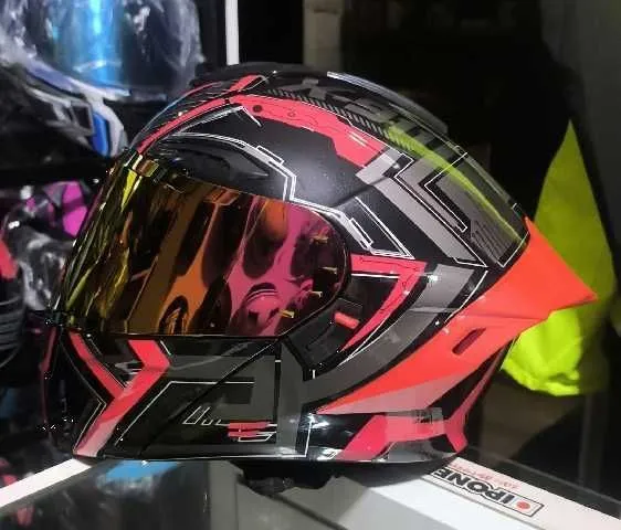CASCO ABATIBLE 911 ECO  ROJO TM  ARV 