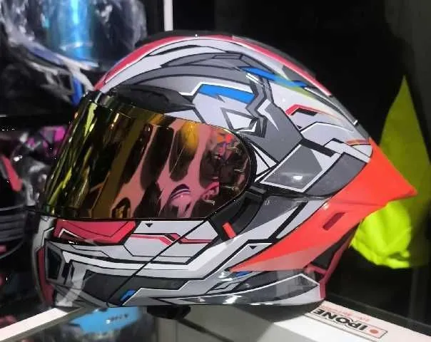 CASCO ABATIBLE 911 ECO ROJO TL  ARV 