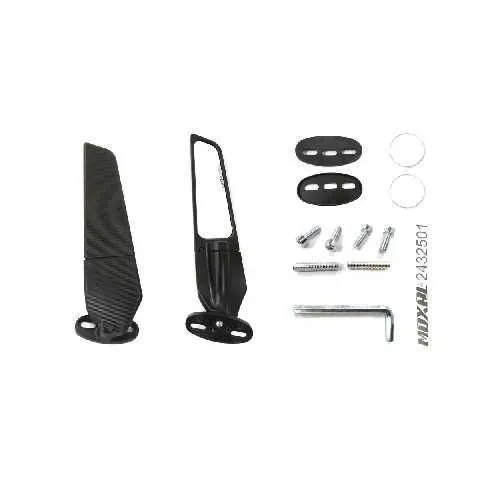 ESPEJOALERON NEGRO F370 FACTORY CHIEFF II SHINERAY COBRA250 Z1 MOXAL 01.016.0082