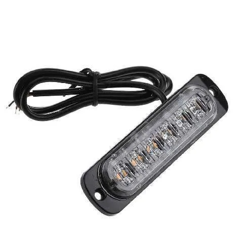 LUZ LED AZUL POLICIA BARRA TRANSPARENTE BLOX 