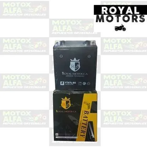 BATERIA YTX7L BS YBR125/CBF125 FZ25 XR250 BTX7L ROYAL 0007