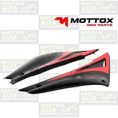TAPA LATERAL QM200GY NEGRO MOTTOX P10365