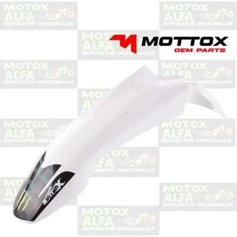 GUARDAFANGO DELANTERO XTZ125 BLANCO YAMAHA MOTTOX M01369