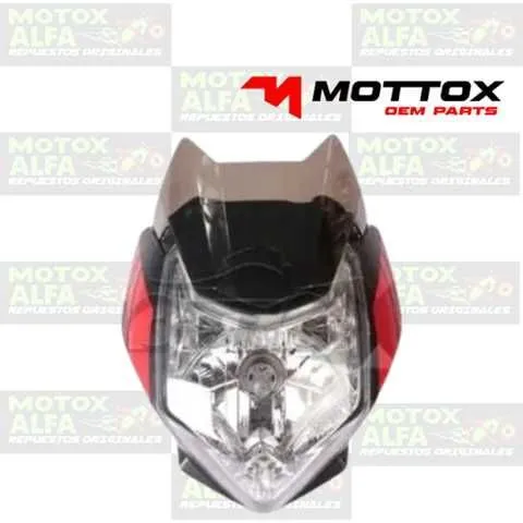 MASCARILLA COMPLETA WIND200 IGM ROJO MOTTOX P11281