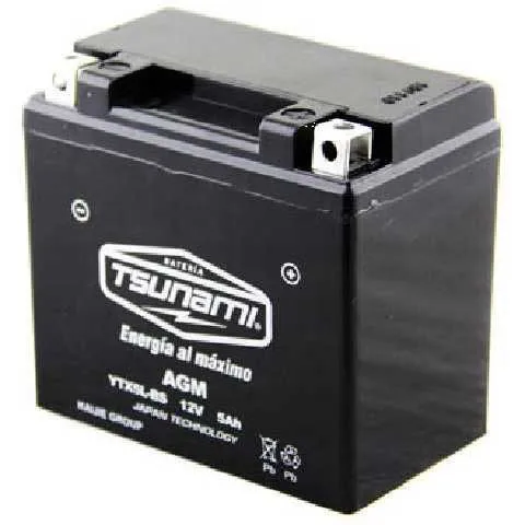 BATERIA YTX5L BS PULSAR NS150/160 FZ16 CT100 TSUNAMI 02.004.0017