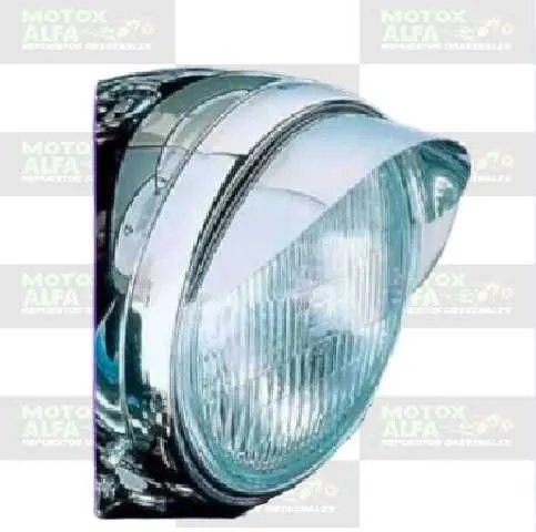 VISERA FARO LLANO REDONDO ALUMINIO LUJO