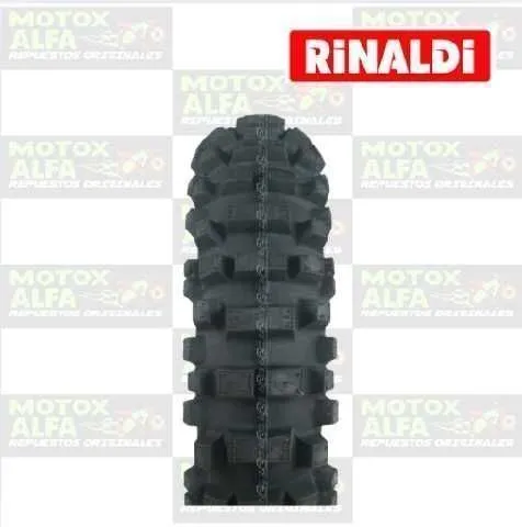LLANTA R18 110/100-18 TT RMX35 CROSS RINALDI 06400134  3211 CRF 250R CRF 450R YAMAHA  YZ250  YZ450F KTM 250 SX KTM 450 SX   RM-Z250  RM-Z450