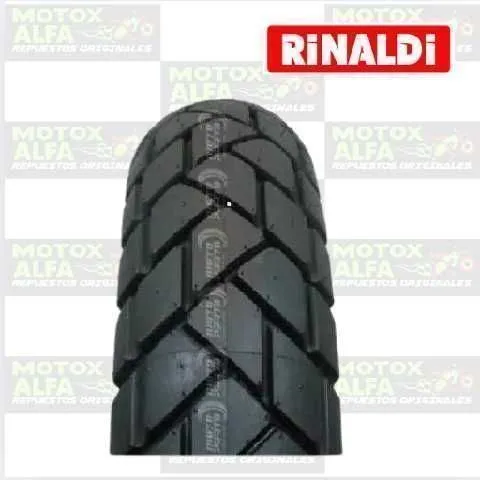 LLANTA R19 90/90-19 TT R34 (52T) RINALDI BRASIL R800070010 NXR125 XR150 XR190 TUNDRA230 CB500X XTZ150 XTZ250 KLX250 DR200 VSTROM250 XPULSE20