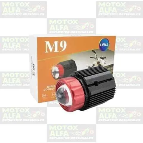 LUZ LED BICOLOR 1 LUPA TURBO LED AMARILLO/BLANCO (UNIDAD) MT4495 M9