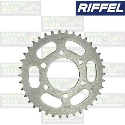 CATALINA CT125 42T 428H 6H PLATINA WIND125 BRASIL RIFFEL 44012
