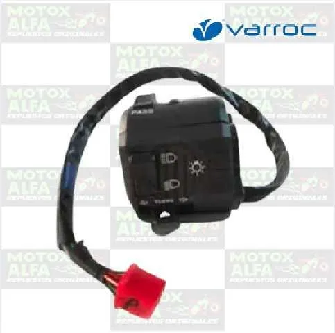 COMANDO IZQUIERDO CT100 PLATINA CT125 DISCOVER125 BAJAJ VARROC INDU 06.108.0040
