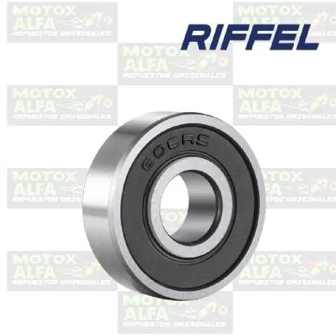RULIMAN 608-RS EXT 22 INT 8 ALT 7 PATINES RIFFEL 8X22X7MM 104004