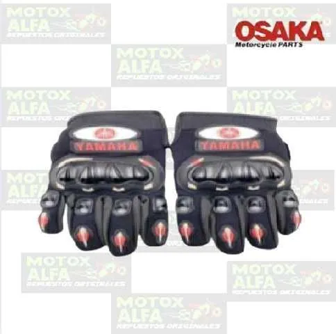 GUANTE LARGO YAMAHA NEGRO ROJO TXL OSAKA 6951