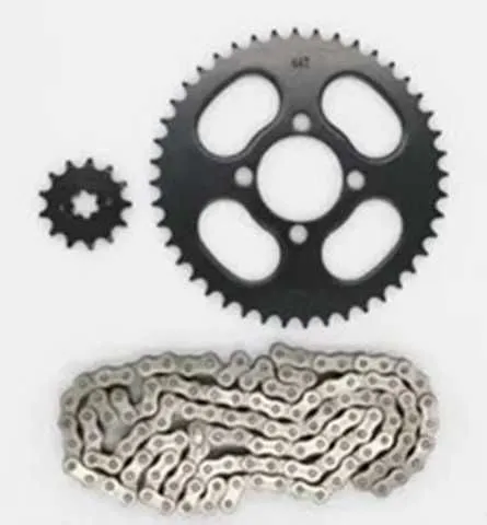 KIT ARRASTRE CT100 42T 13T 428H 132L BM150 BOXER DISCOVER BAJAJ RIFFEL 91374