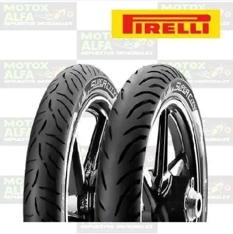LLANTA R18 90/90-18 TL 51P SUPER CITY PIRELLI BRASIL 04.005.0195 SUZUKI AX100 ICS 150S YAMAHA RX100 RX115 SUZUKI EN125 SUZUKI GS125 SUZUKI YBR125 YAMA