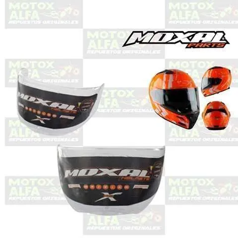 VISOR CASCO MOXAL VXPRO 01 TRANSPARENTE CHINO 03.009.0034