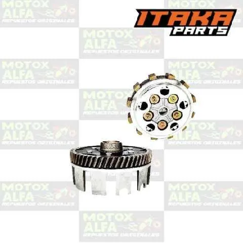 PLATO EMBRAGUE GN125 NOVA SUZUKI COMPLETO ITAKA 2907