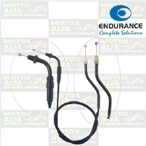 CABLE ACELERADOR NS200 BAJAJ 1050MM ENDURANCE INDU 06.027.0032