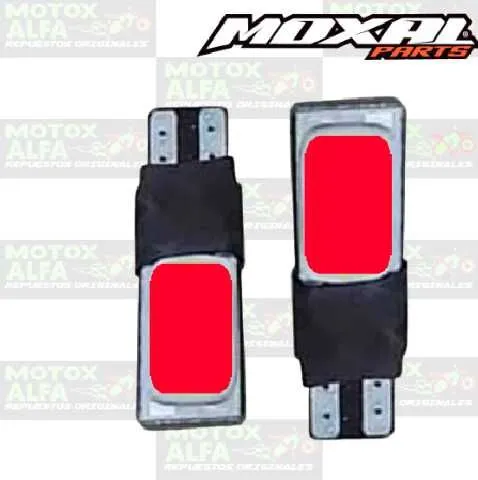 FOCO UNA LED 12V 3W 2COB FLASH ROJO MOXAL CHINO 06.051.0011