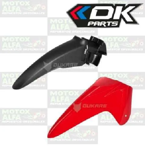 GUARDAFANGO DK125-12 DELANTERO ROJO DUKARE ORIGINAL DK 103222001 103211001