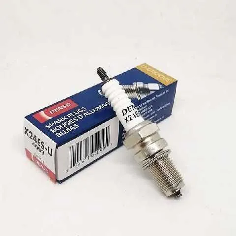 BUJIA D8EA X24ES-U JAPAN DENSO 344407 AKT125-150-180-200/SUZ. DR200/HON. XL125-185/CG125/CBZ160 TVSSPORT100 X24ES-U