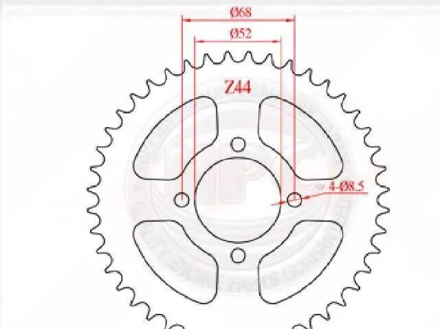 CATALINA AX100 44T SUZUKI NPC 64511-23472