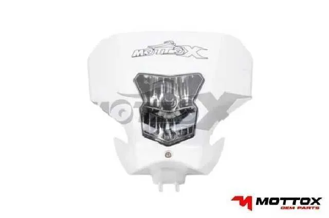 MASCARILLA COMPLETA SKR250 SKR200 MODERNA BLANCA MOTOR1 MOTTOX M03382