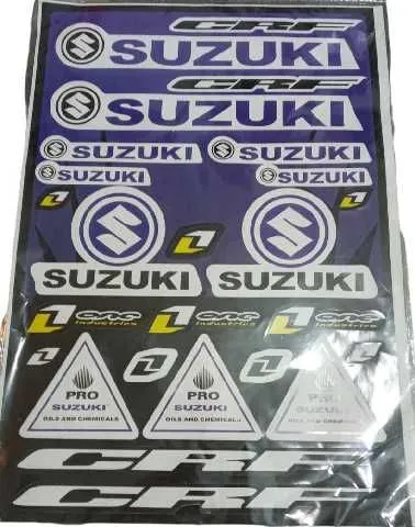 PLANCHA GRANDE UNIVERSAL CALCOMANIA SUZUKI VARIAS
